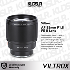Viltrox AF 85mm F1.8 FE II Lens (Sony E) (Full Frame)